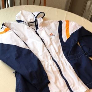 Adidas vintage windbreaker size small